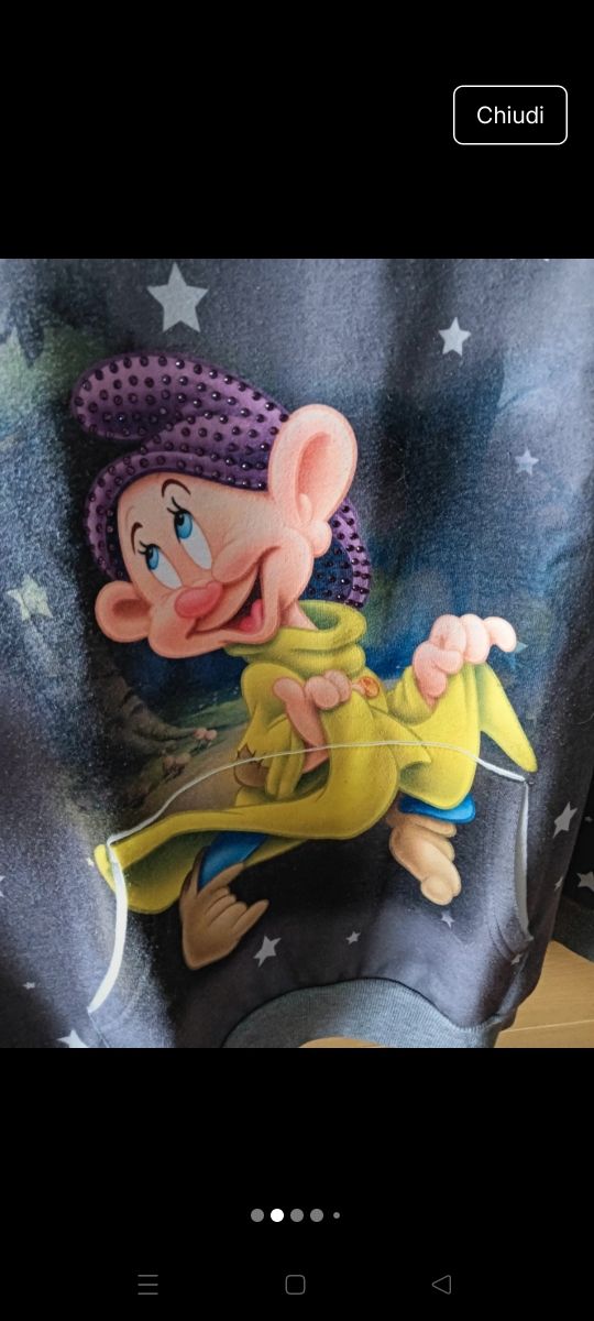 Felpa Disney con Cucciolo