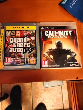 Lote de juegos ps3. Calle of duty 1,2 3