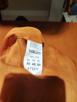 Vestido estilo griego de color verde.