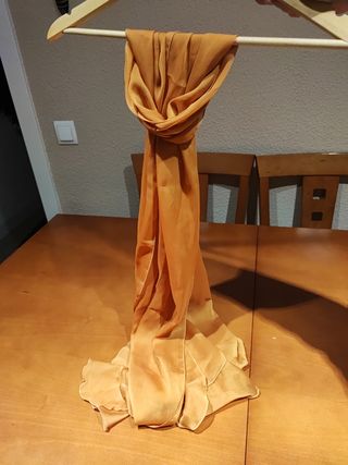 Vestido estilo griego de color verde.