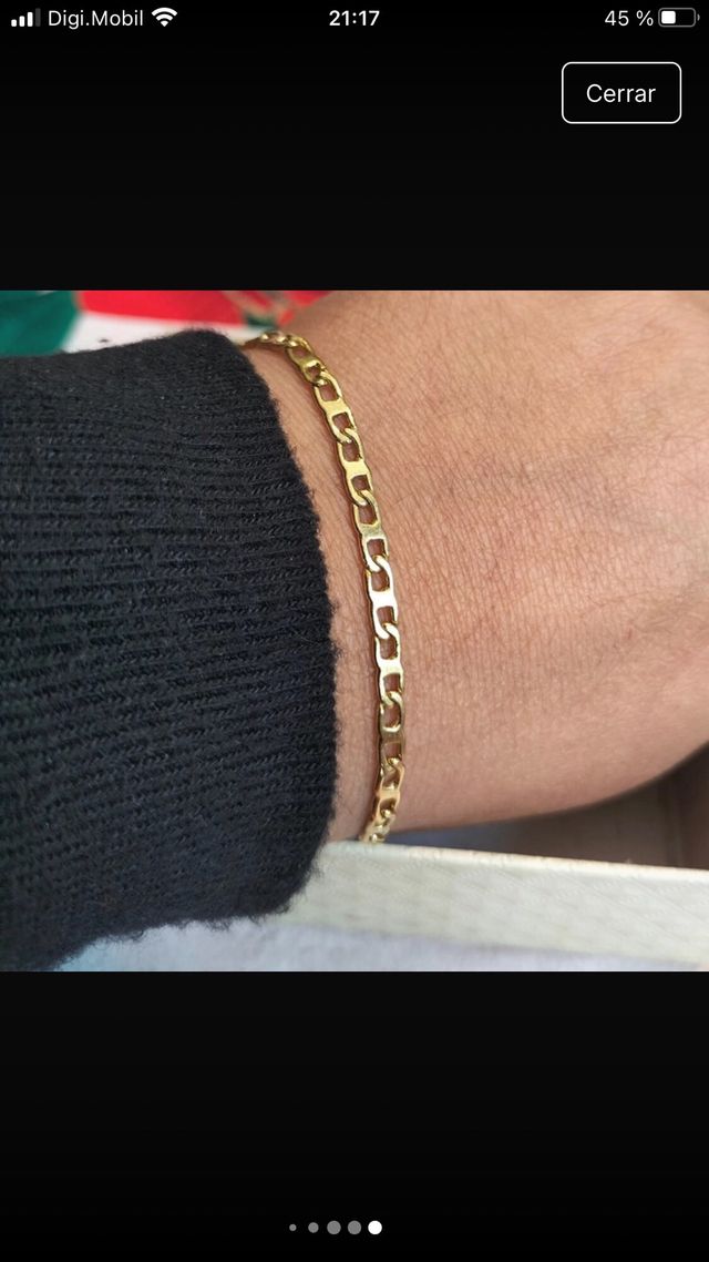 Preciosa pulsera vintage de goldfi