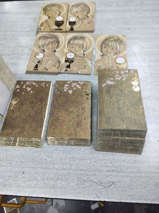 Lote estampas antiguas oro