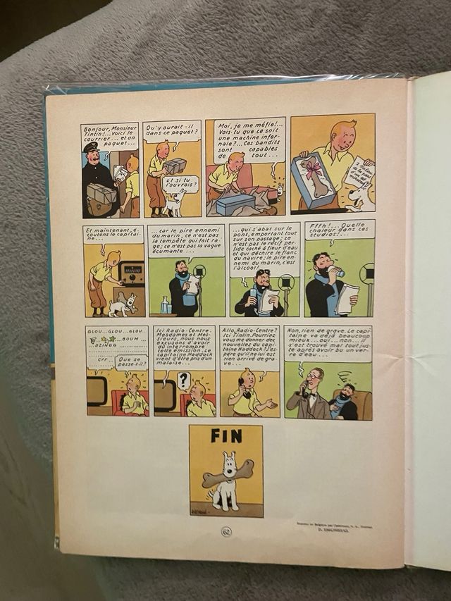 Comic tintin 1947