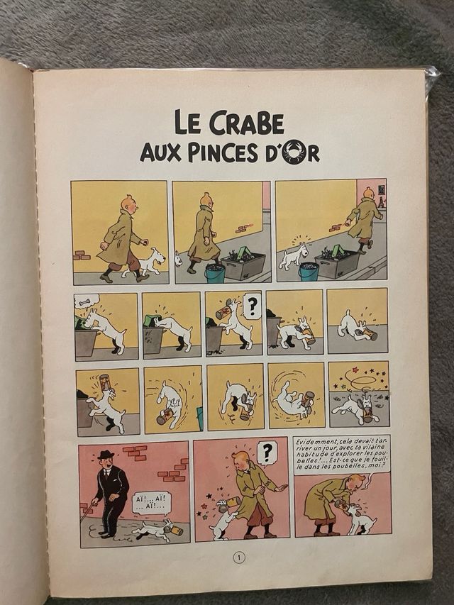 Comic tintin 1947