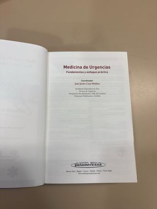 Medicina de Urgencias (Spanish Edition)