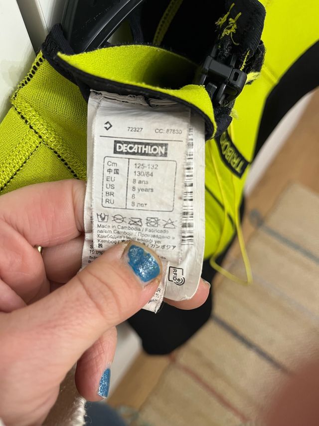 neopreno triboard 8 años