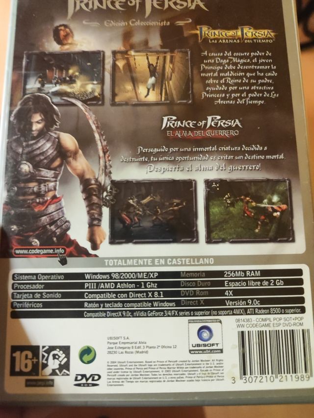 Juego PC PRINCIPE DE PERSIA