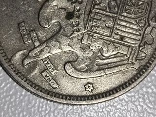 Moneda 5 pesetas 1957 *75