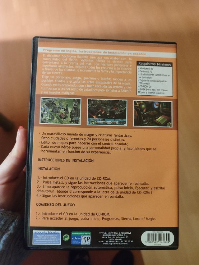 Juego PC LORDS OF MAGIC