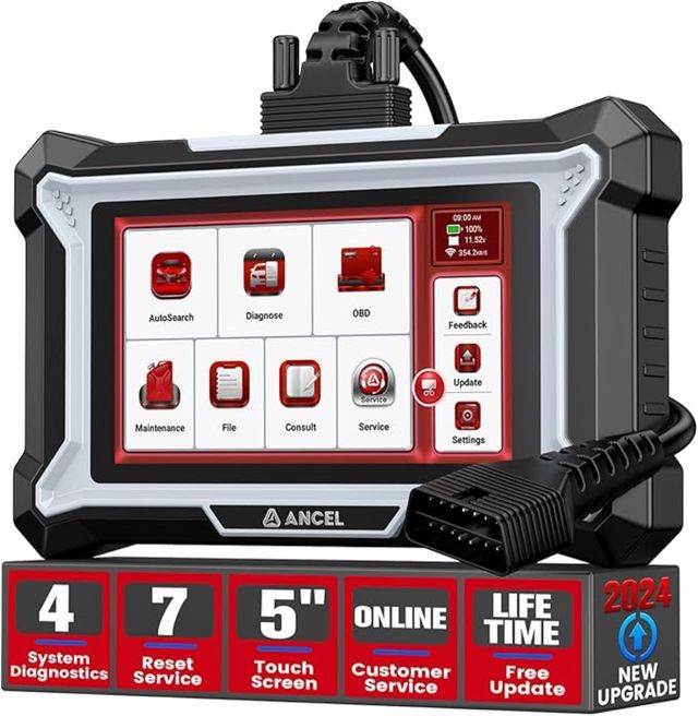 Escáner ABS SRS Lector código motor SIN ESTRENAR