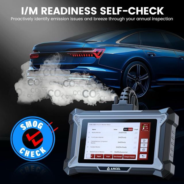 Escáner ABS SRS Lector código motor SIN ESTRENAR