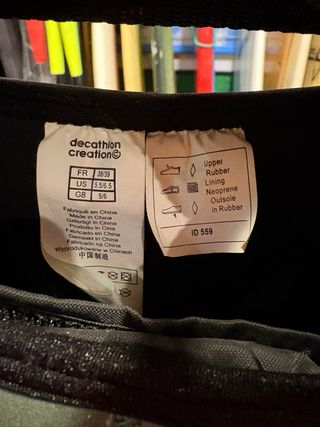 Traje para pesca