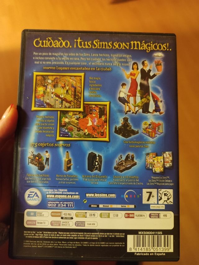 Juego PC LOS SIMS MAGIA POTAGIA
