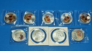 Monedas de PLATA 20, 30 y 40 Euros, CAMBIO
