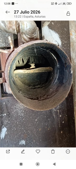Caldaia a gasolio e legna
