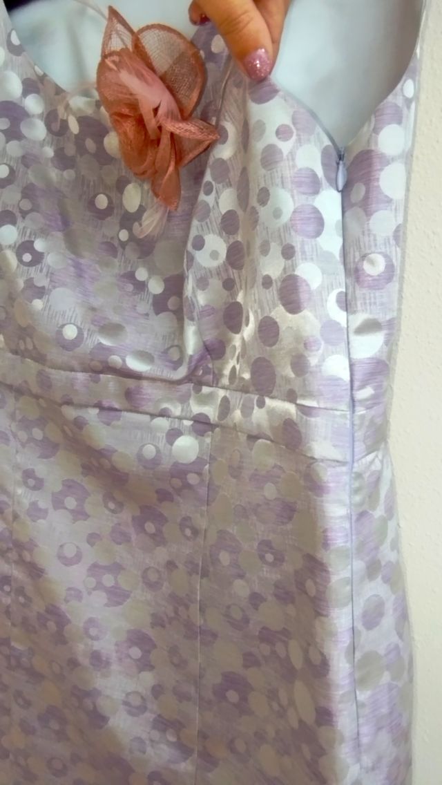 Vestido boda ceremonia 46 fiesta,invitada elegante