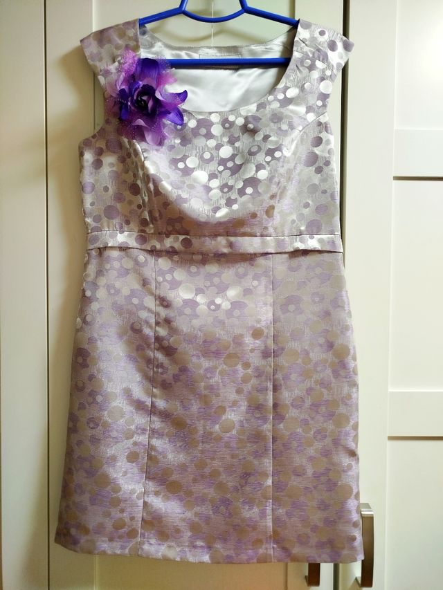 Vestido boda ceremonia 46 fiesta,invitada elegante