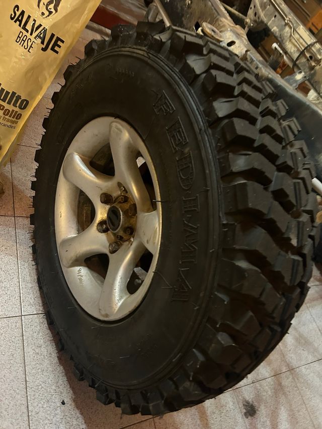 Llantas toyota y gomas