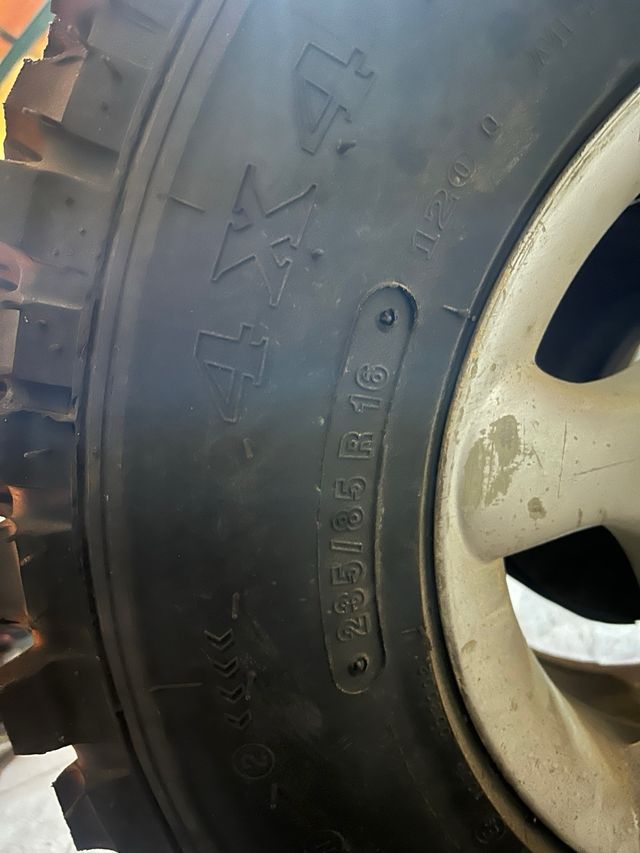 Llantas toyota y gomas