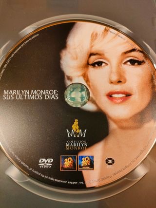 DVD MARILYN MONROE: SUS ULTIMOS DIAS