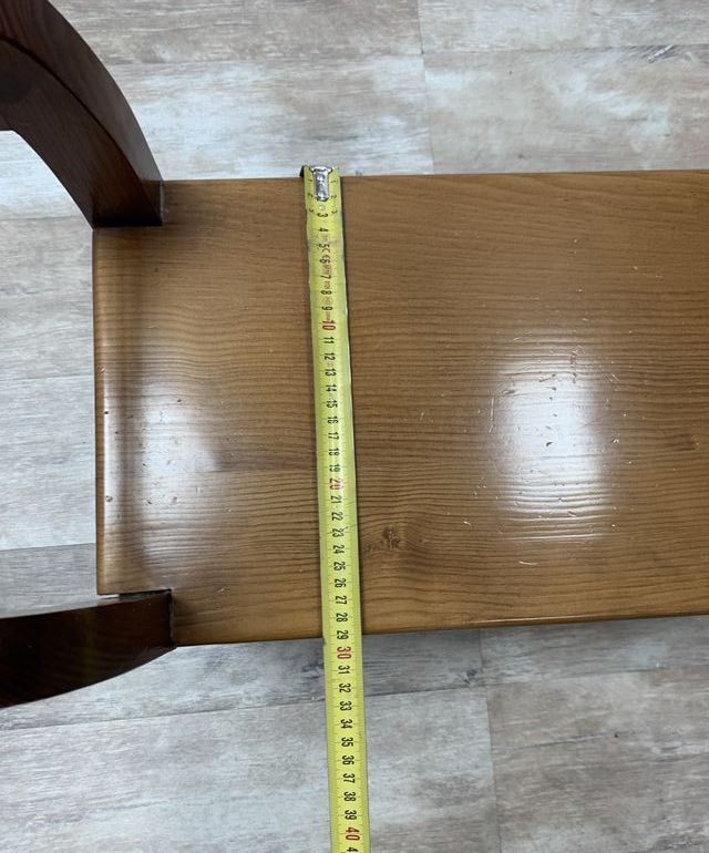 -50% BANCO MADERA DE PINO COLOR MIEL 78x58x30cm.