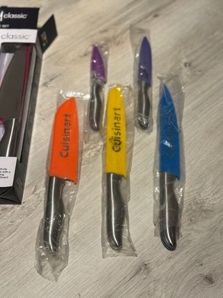 Set 6 Coltelli Acciaio Inox