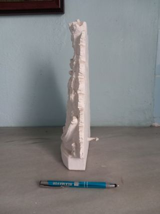 Figura escayola Virgen Rocio Almonte