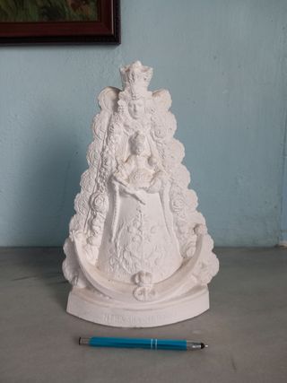 Figura escayola Virgen Rocio Almonte