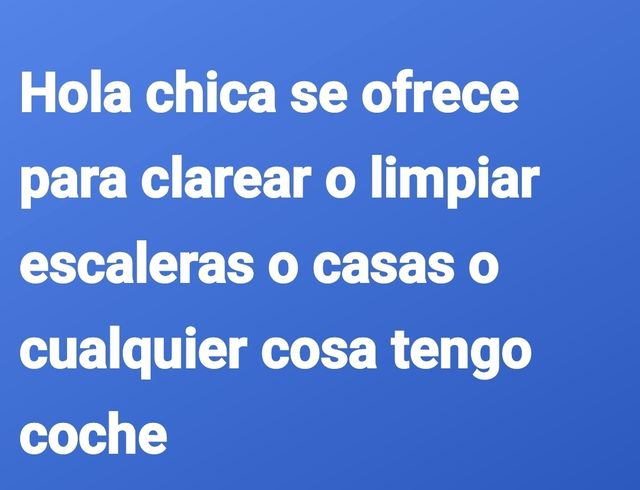 Hola busco trabajo en cieza o alrededore