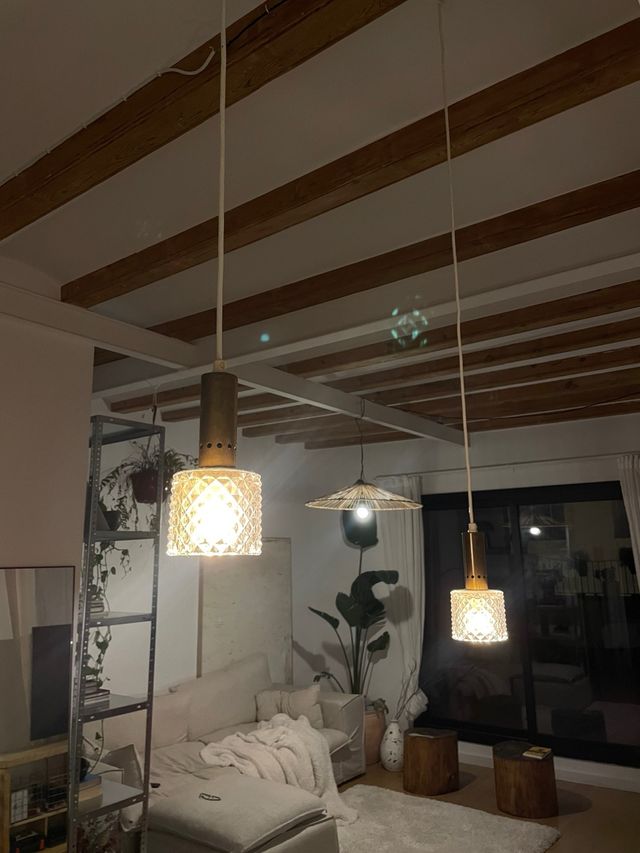 Set lamparas vintage