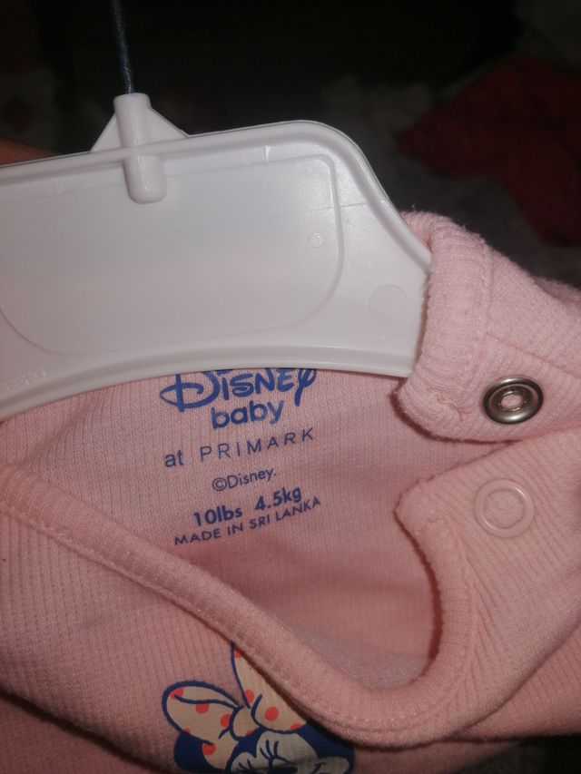 Vestido/bodie 1/3 meses Primark