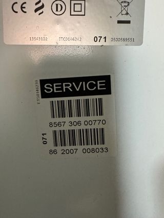 Extractor de pared blanco 60 cm Lagan ikea