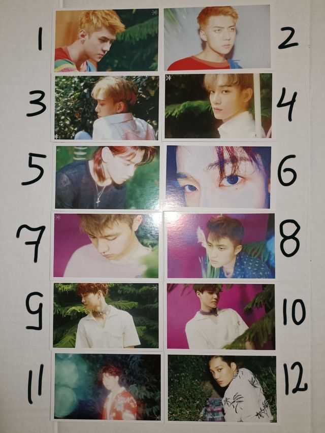 Card EXO non ufficiali