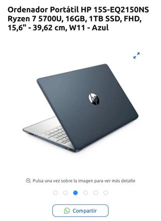 Ordenador Portátil HP