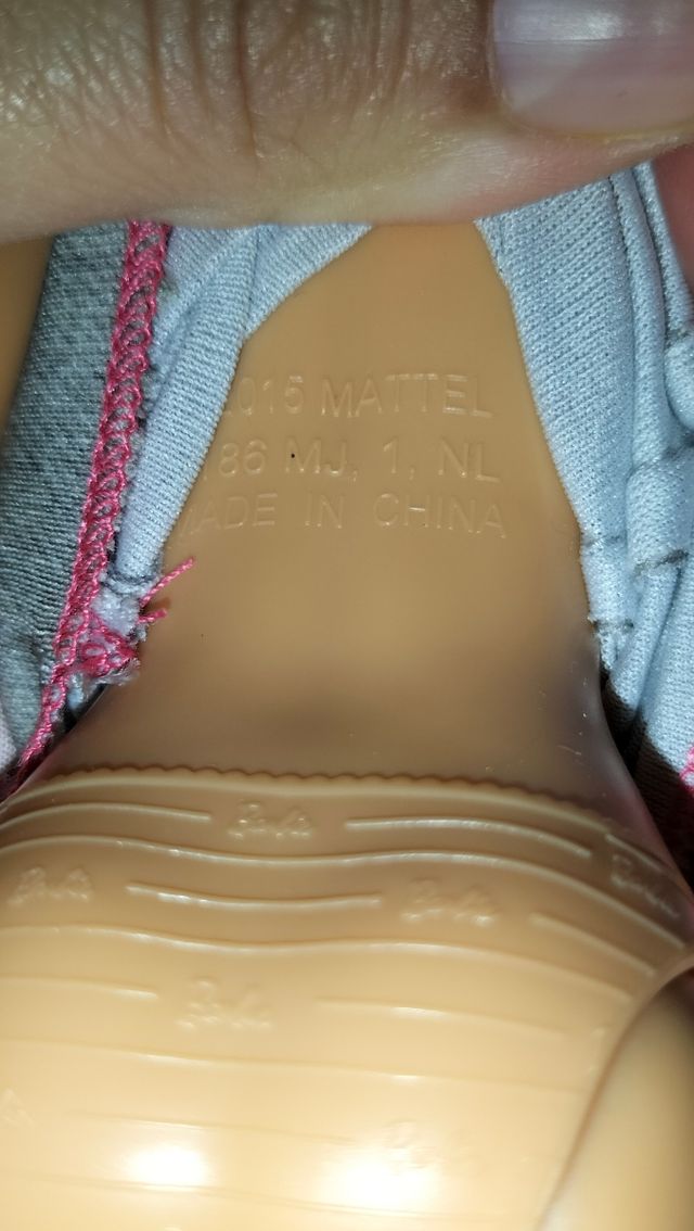 Muñeca Barbie repostera 