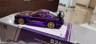 Mazda rx7 edition especial crome purple