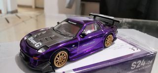 Mazda rx7 edition especial crome purple
