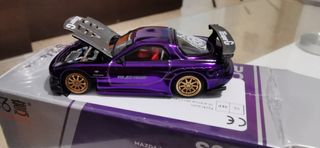 Mazda rx7 edition especial crome purple