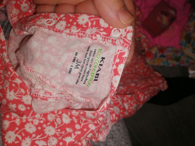 Pelele 3/6 meses Kiabi