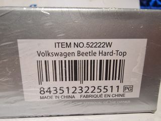 Volkswagen escarabajo a escala 1/60