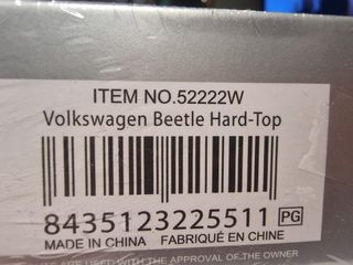 Volkswagen escarabajo a escala 1/60