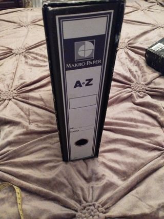 Fichero archivador 2 anillas