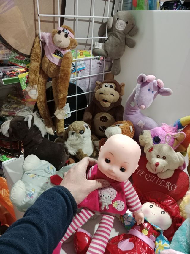 Un sacco di peluche e bambole? E molto altro
