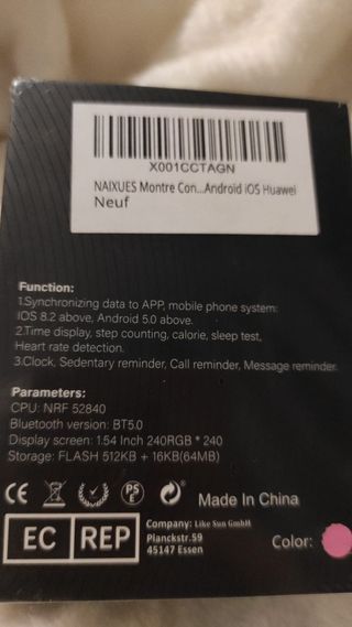 Smartwatch nuevo a estrenar