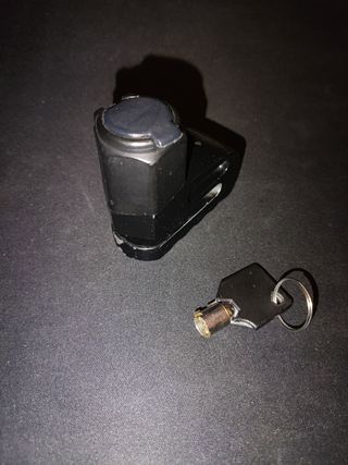 Candado freno disco moto