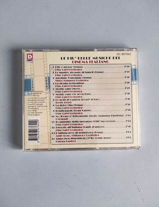 Le Più Belle Musiche del Cinema Italiano - CD