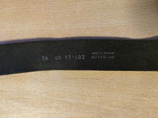 Cinturón de Cuero Desgastado Vintage 85