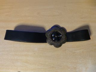 Cinturón de Cuero Desgastado Vintage 85