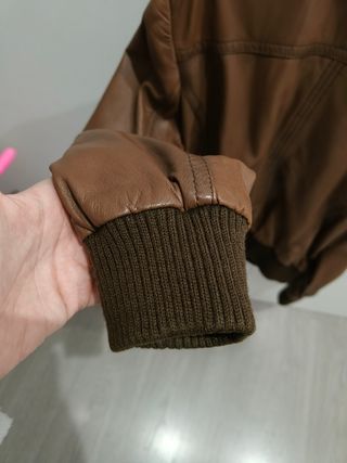 Cazadora polipiel Zara