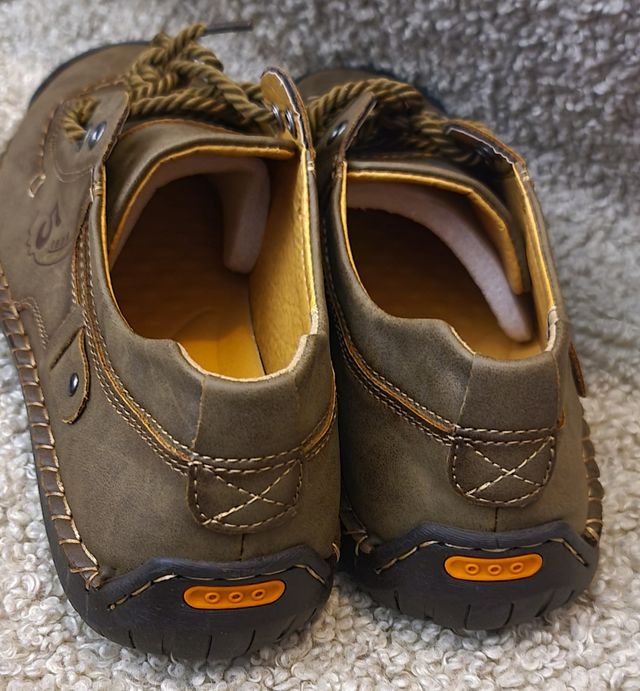 Sapatos casuais de Homem, Couro sintetic